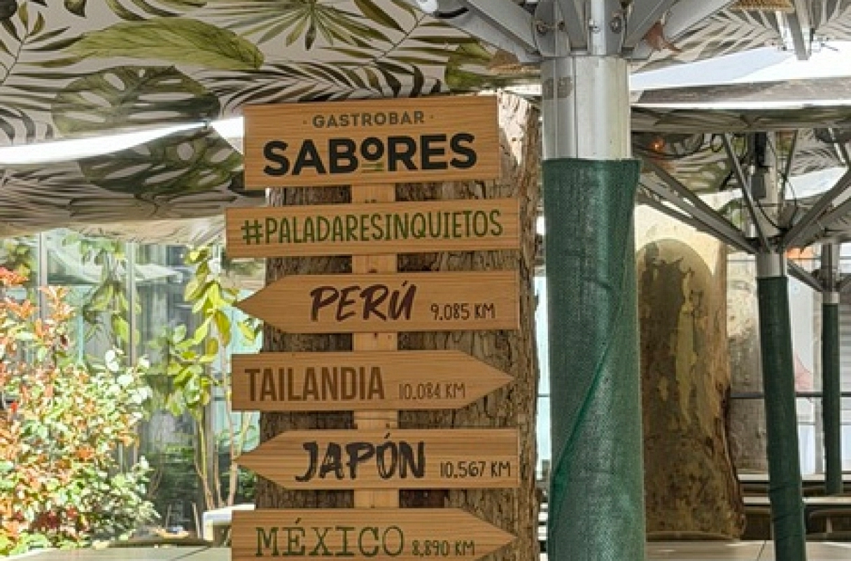 La terraza frente al Campo Grande de Valladolid